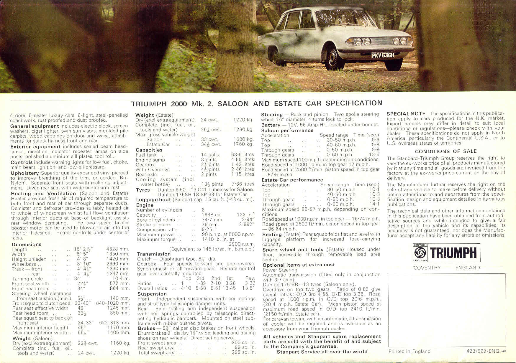 Triumph 2000 Mk2!